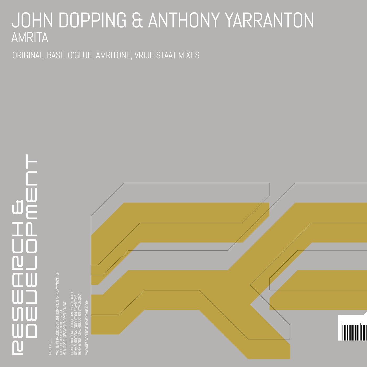 John Dopping, Anthony Yarranton – Amrita [RESDEV011]